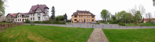 Panorama Della Città Storica Templin — Foto Stock