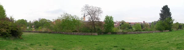 Blick Auf Die Historische Altstadt Von Templin — Stockfoto