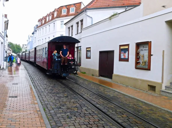 Bad Doberan Mecklemburgo Pomerania Occidental Alemania Agosto 2019 Viaje Tren —  Fotos de Stock