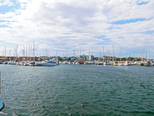 Haven Aan Oostzeekust — Stockfoto