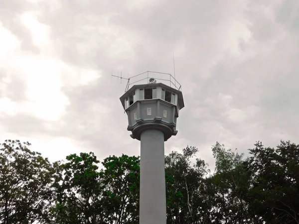 Бывшая Сторожевая Башня Внутренней Границе Германии — стоковое фото