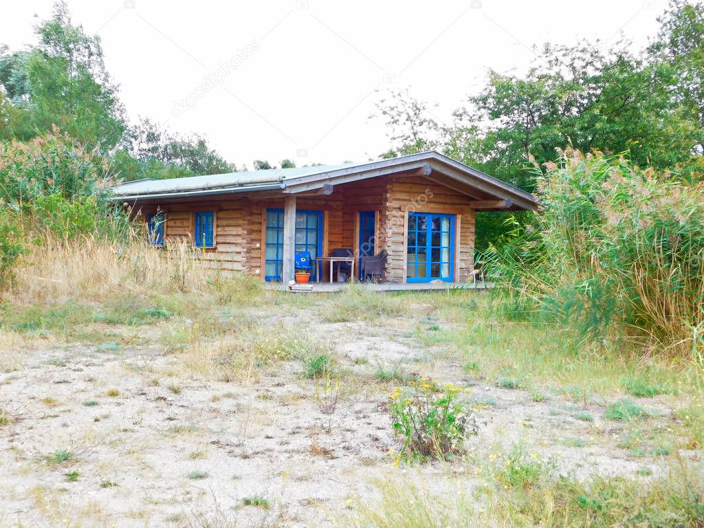 Vacation in a log cabin on Usedom