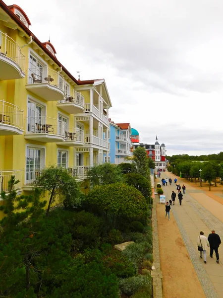 Uitzicht Strandpromenade Aan Oostkust — Stockfoto