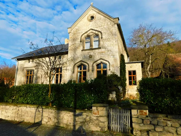 Edificio Casco Antiguo Histórico Las Montañas Harz — Foto de Stock