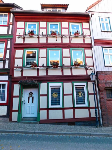 Eine Historische Altstadt Sachsen Anhalt — Stockfoto