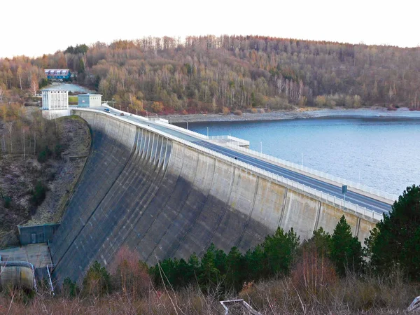 Rappbodetalsperre Harz — Zdjęcie stockowe