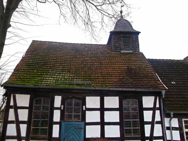 Evangelische Kolonialkirche Seltener Nord Süd Ausrichtung — Stockfoto