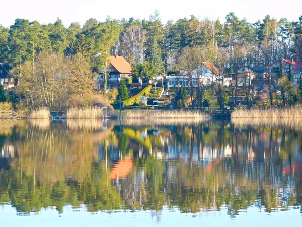 Bellissimo Templiner Stadtsee Nel Uckermark — Foto Stock