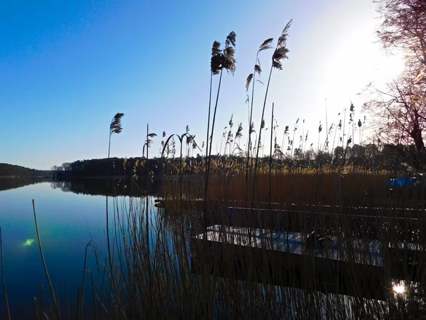 Beautiful Templinercity Lake Uckermark — Stock Photo, Image