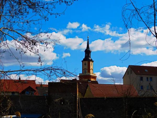 Aux Portes Une Vieille Ville Historique — Photo