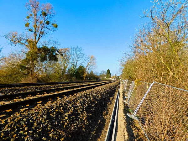 Rozchod Zátěží Kolejnicemi — Stock fotografie