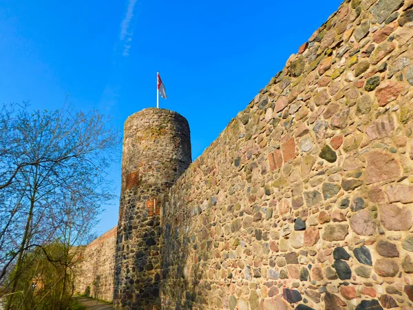 Spa Mile Long Des Fortifications Historiques — Photo