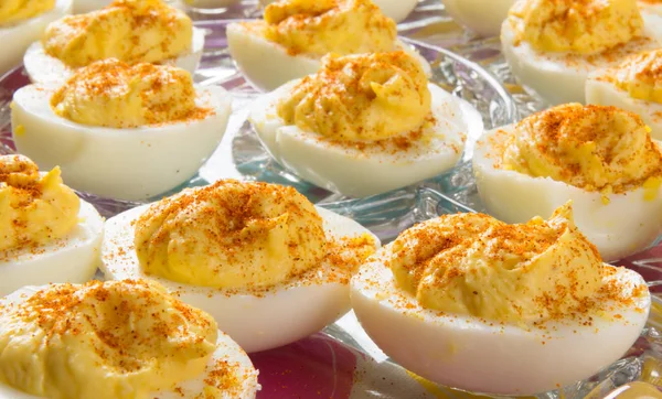 Deliciosos huevos endemoniados Imagen De Stock