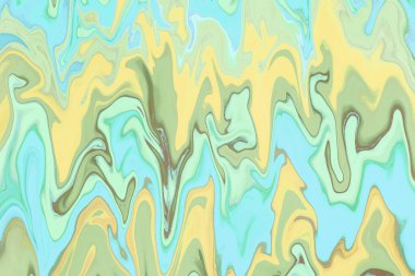 Soyut akışkan sanat geçmişi. Dijital sanat