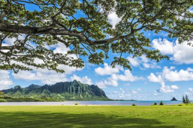 Waikane Kaneohe Körfezi Oahu, Hawaii
