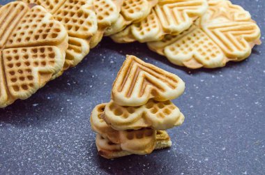 lezzetli ev yapımı kurabiye.