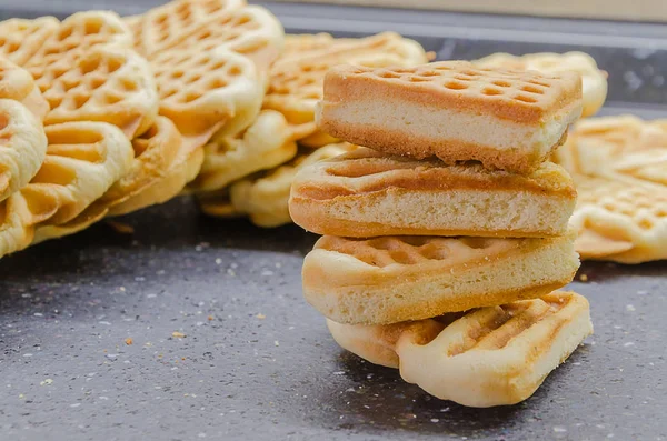 Heerlijke zelfgemaakte koekjes. — Stockfoto