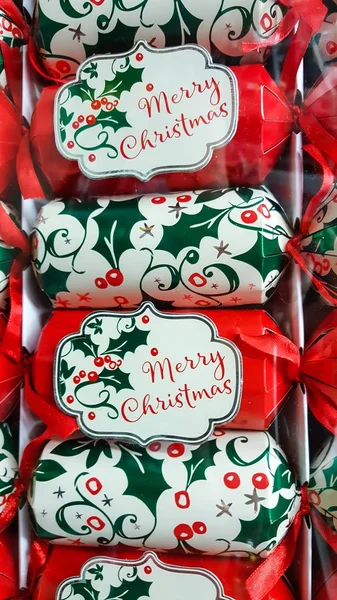 Feliz Navidad galletas saladas — Foto de Stock