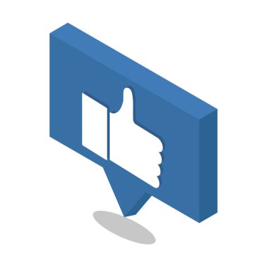 el güzel vektör izometrik tasarım gölge ile