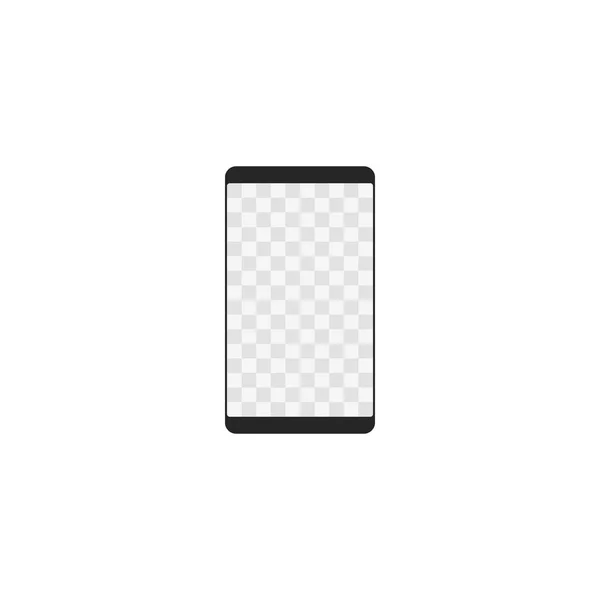Icono Del Teléfono Móvil Ilustración Vectorial Diseño Plano — Vector de stock