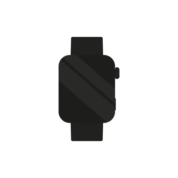 Icono Del Reloj Inteligente Ilustración Vectorial Diseño Plano — Vector de stock