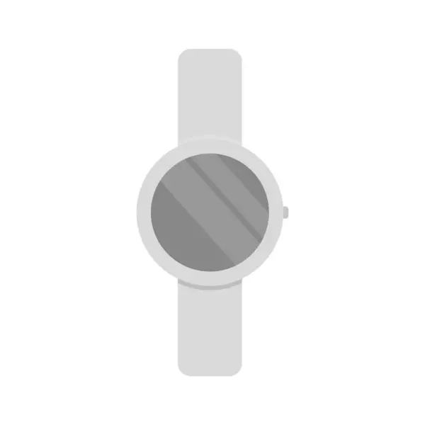 Icono Del Reloj Inteligente Ilustración Vectorial Diseño Plano — Vector de stock