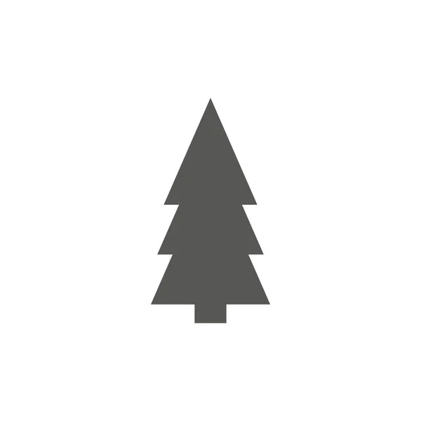 Christmas Tree Vector Icon — Stock Vector