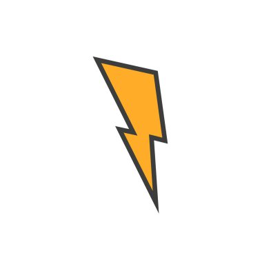 Lighting icon. Vector illustration in flat design