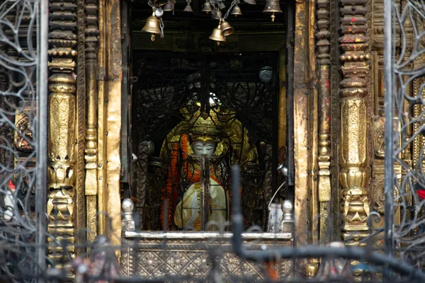 Ναός Του Λόρδου Seto Machindranath Στην Jana Bahal Στο Κατμαντού — Φωτογραφία Αρχείου