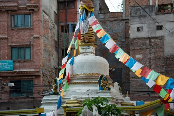 Katmandú Nepal Mayo 2017 Estupa Budista Thahity Chowk Katmandú — Foto de Stock