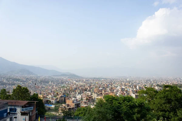 Kathmandu Nepal June 2017 View Kathmandu Valley Kirtipur — Stock Photo, Image