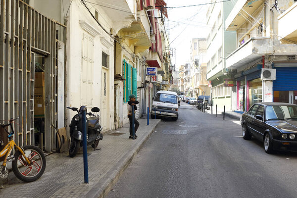 Орут, Ливан - 9 июня 2017 года: дома или квартиры в старой части города.