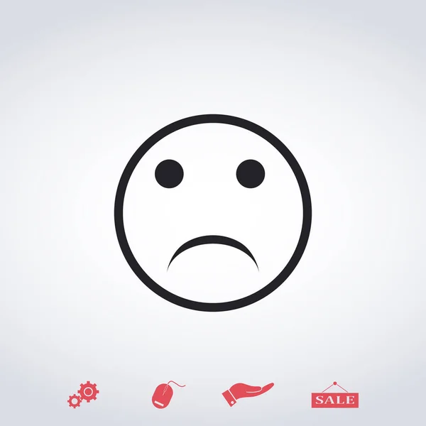 Gülümsemek kutsal kişilerin resmi içinde gri arka plan üzerinde izole trendy düz stil.