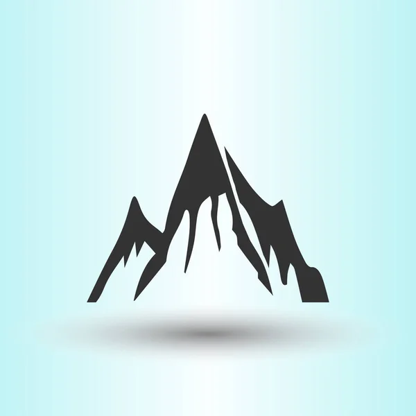 Mountain Shapes For Logos. Vector design style. — Stock Vector