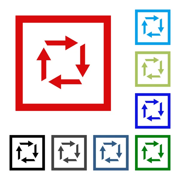 Ok vektör düğme simgesi se. rengi beyaz arka plan üzerinde.