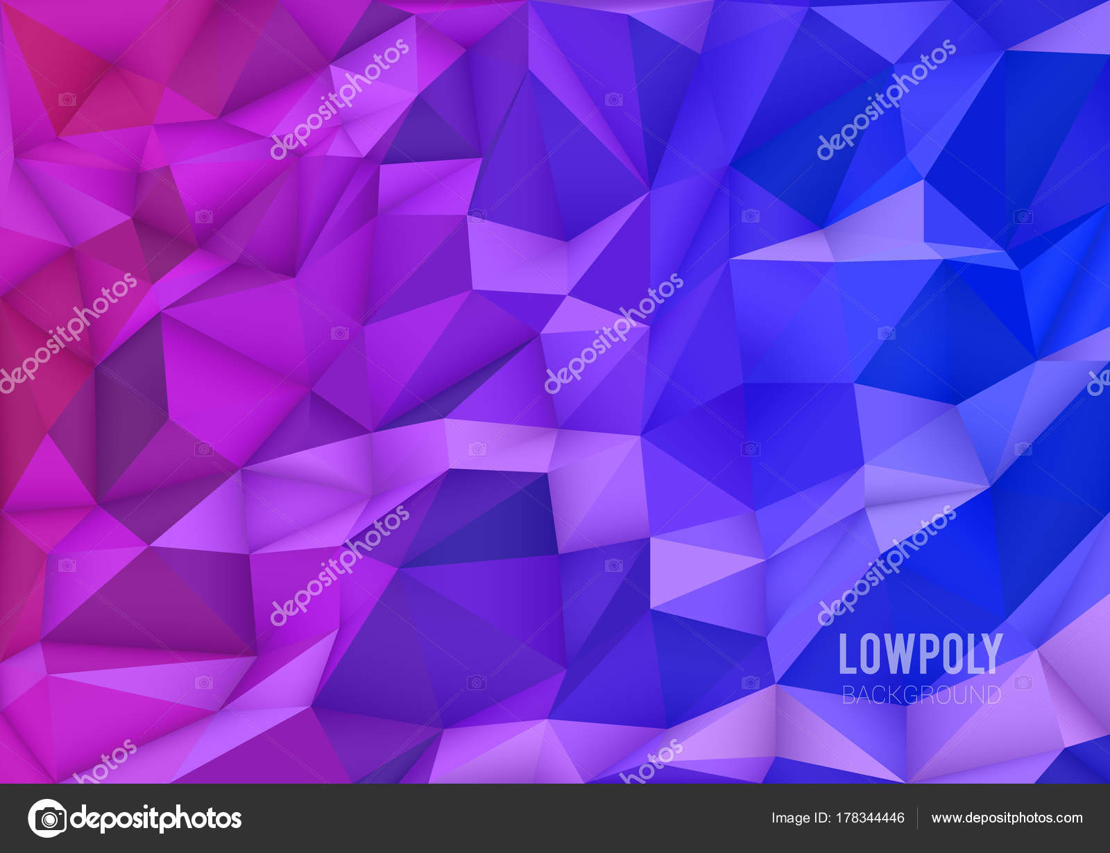  Gradient  Abstrait G om trique Faible Style Poly Vectoriel  