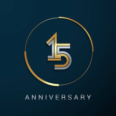 15 yıl yıldönümü logo