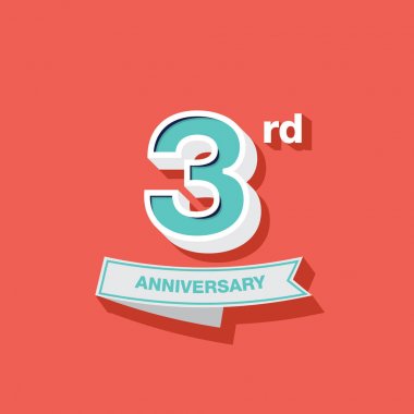 3 yıldönümü tasarım