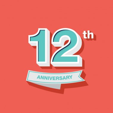 12 yıldönümü tasarım