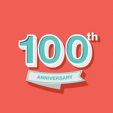 100 yıldönümü tasarım