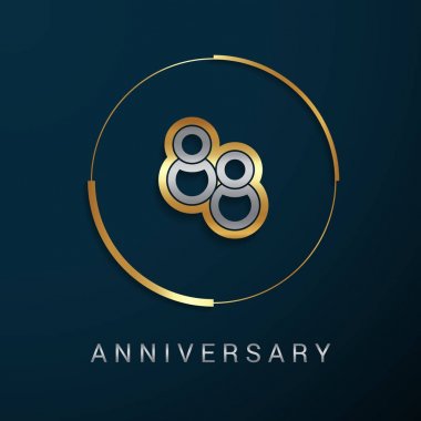 88 yıl yıldönümü logo