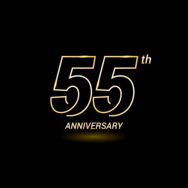 55 yıl yıldönümü Logo