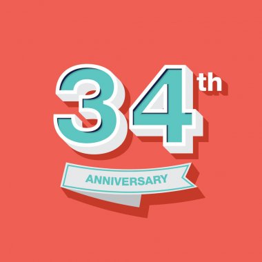 34 yıldönümü tasarım