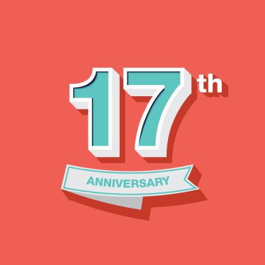 17 yıl dönümü tasarım