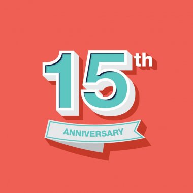 15th yıldönümü tasarım