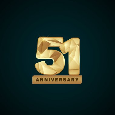 51 yaş altın yıldönümü logo 