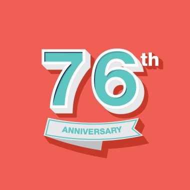 76 yıldönümü tasarım