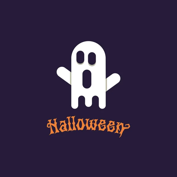 Fondo Halloween Con Ilustración Vectorial Estilo Dibujado Mano — Vector de stock