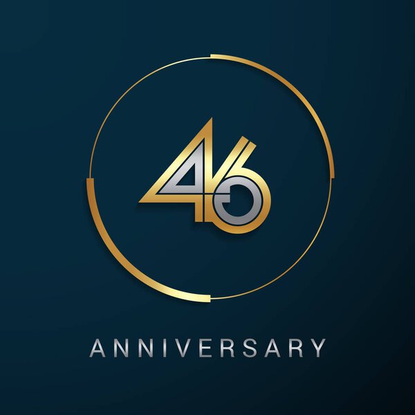 Логотип "46 лет со дня рождения"
