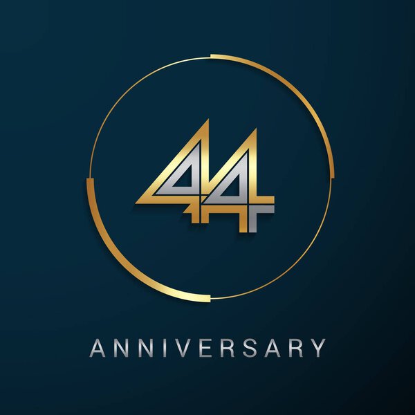 Логотип "44 года со дня рождения"
